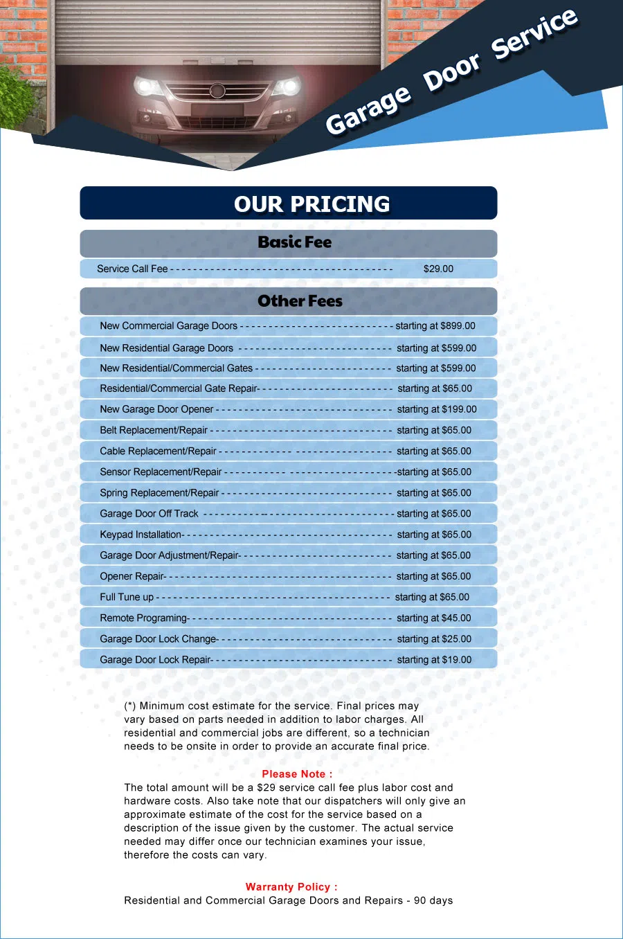 United Garage Door Stone Mountain, GA 770-250-0089